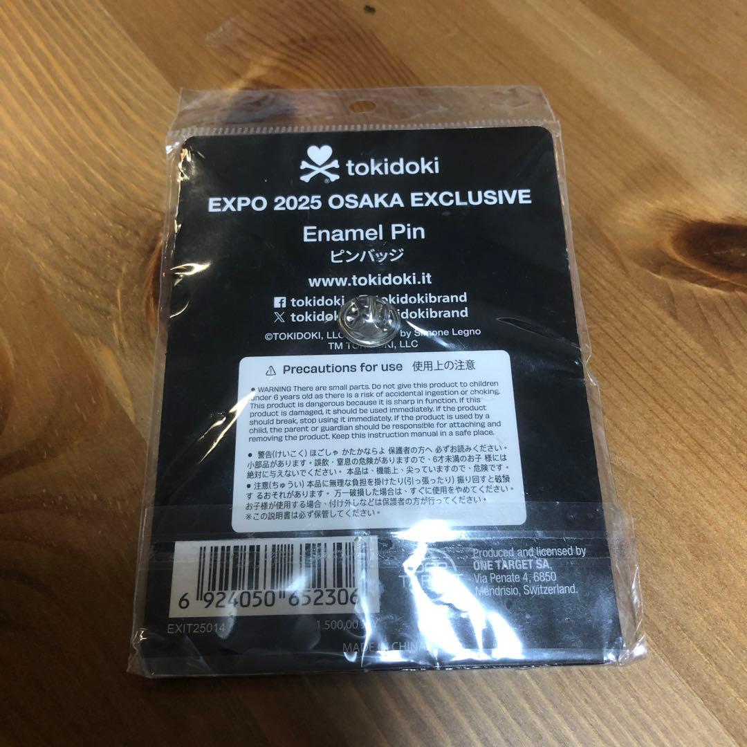 tokidoki EXPO 2025 OSAKA エナメルピン