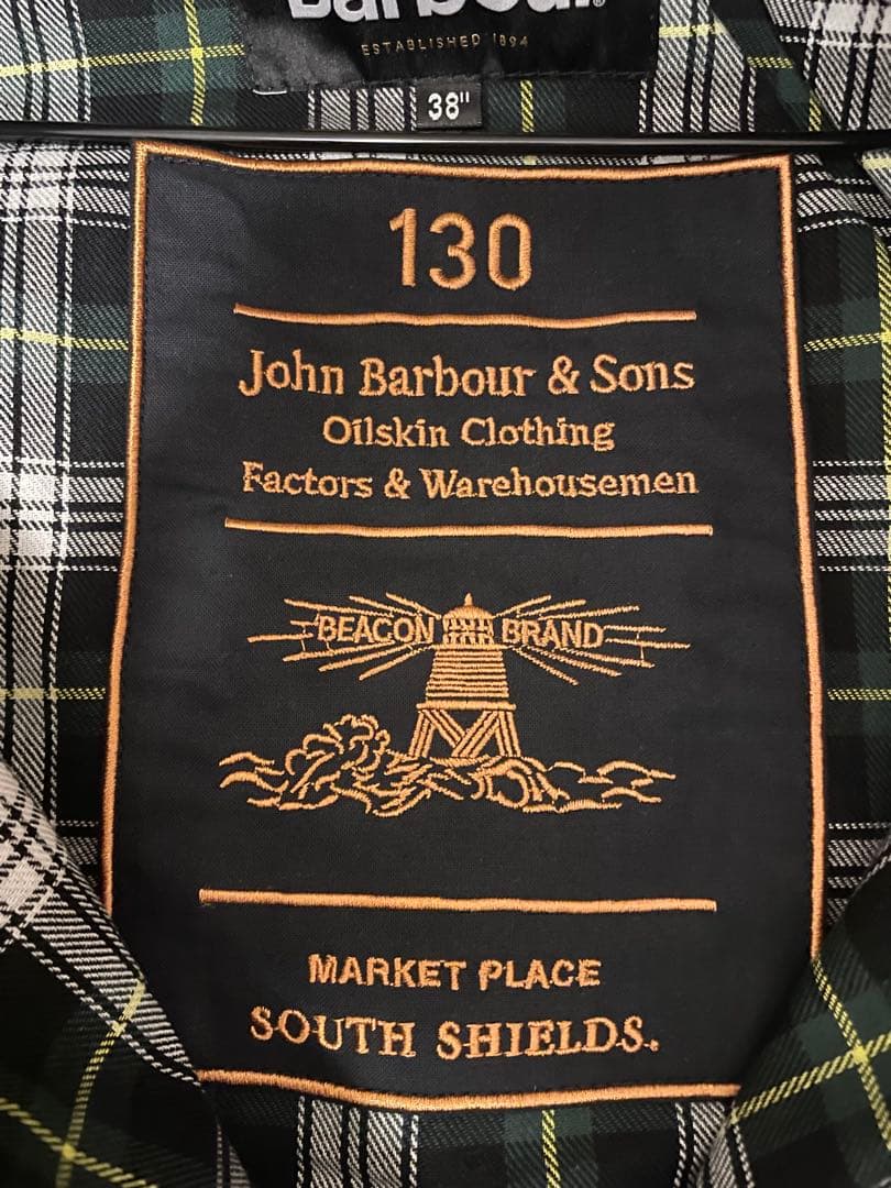 Barbour 130周年記念モデルTRANSPORT WAX JACKET