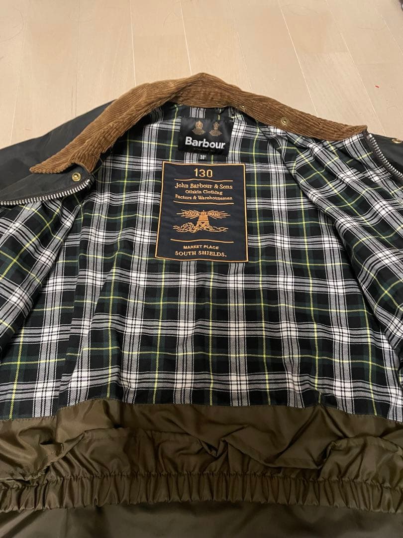 Barbour 130周年記念モデルTRANSPORT WAX JACKET