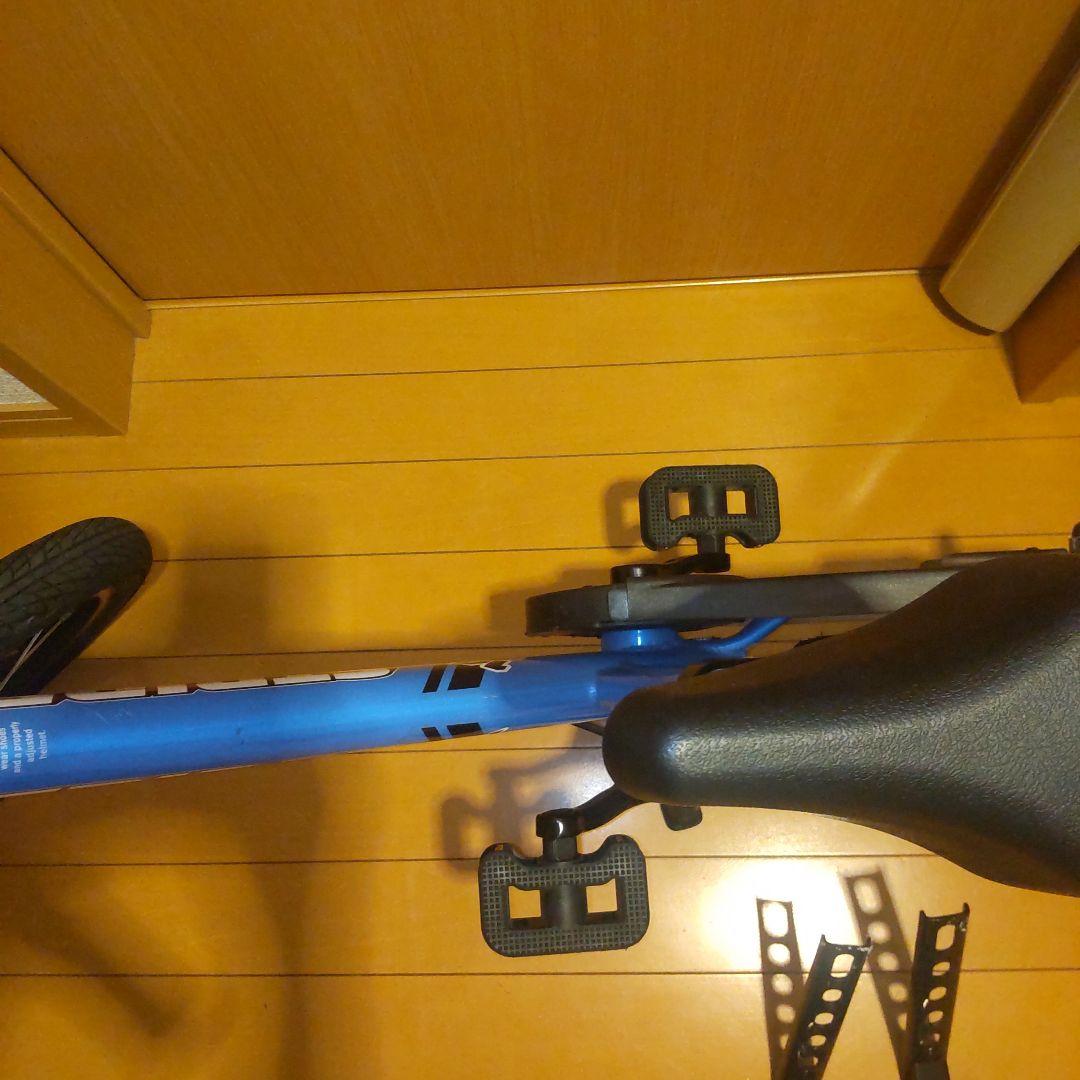 STRIDER 14x ブルー スタンド 補助輪付き