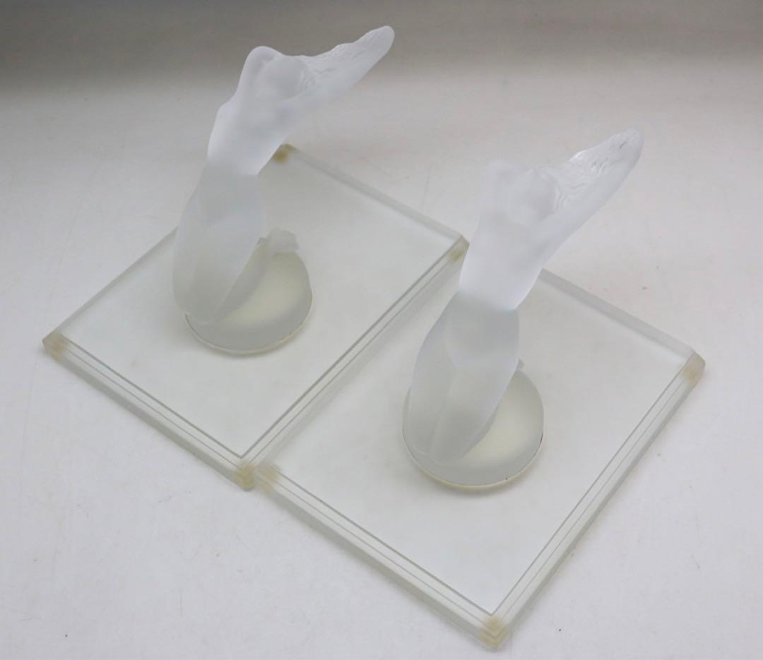 ラリック　クリシス　フロステッド　クリスタル　裸婦　フィギュリン　置物　女性