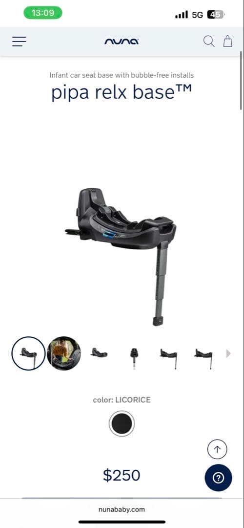 Nuna pipa relxベース