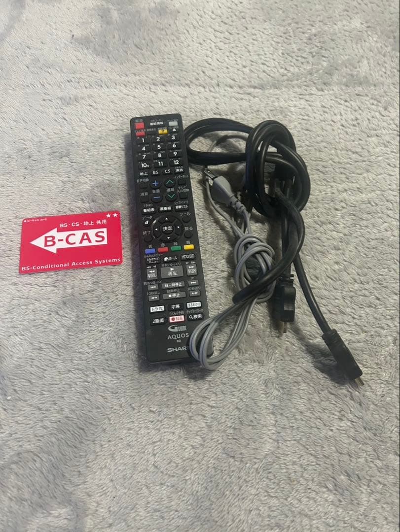 SHARP AQUOS 2B-C10CW1 BDレコーダー2021年製 動作品