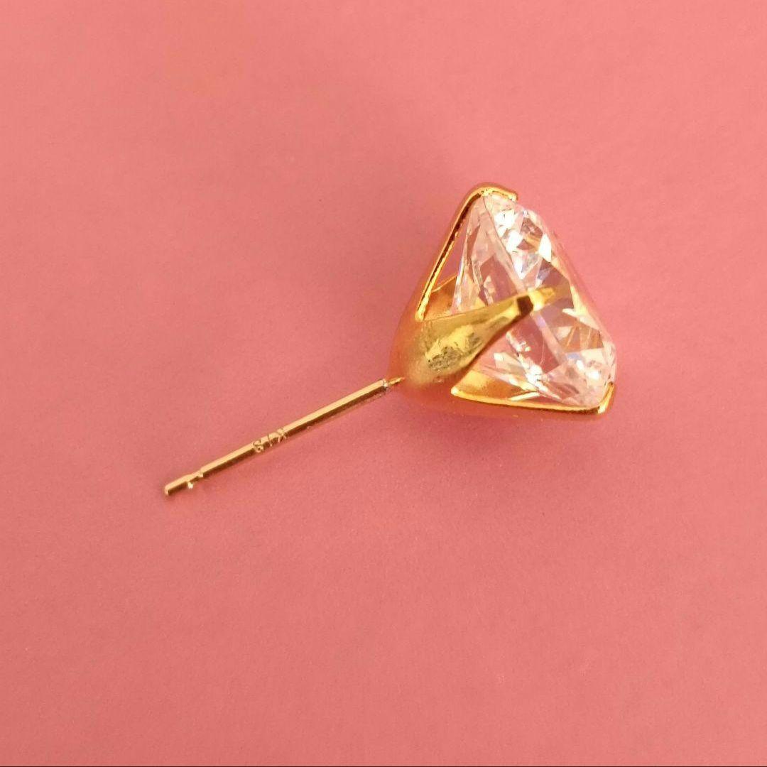 18金ポストピアスK18