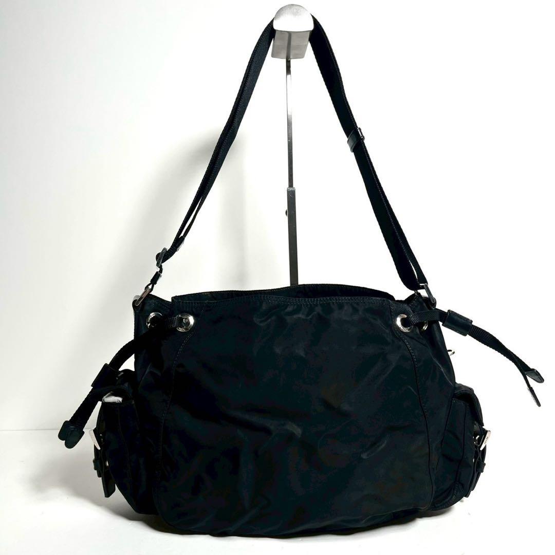 【美品・Gカード付き✨】近年型 プラダ ショルダーバッグ ナイロン VELA