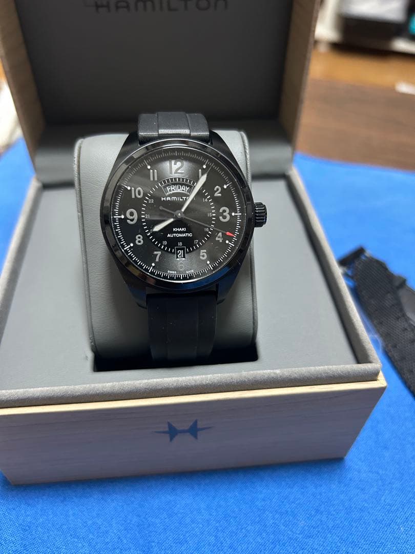おまけでワインダー付き　HAMILTON カーキフィールド　H70695735