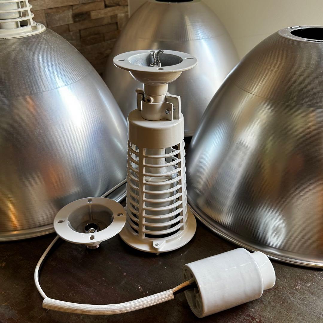 インダストリアル ペンダントライト 吊り照明 工業用ペンダントライト　セット