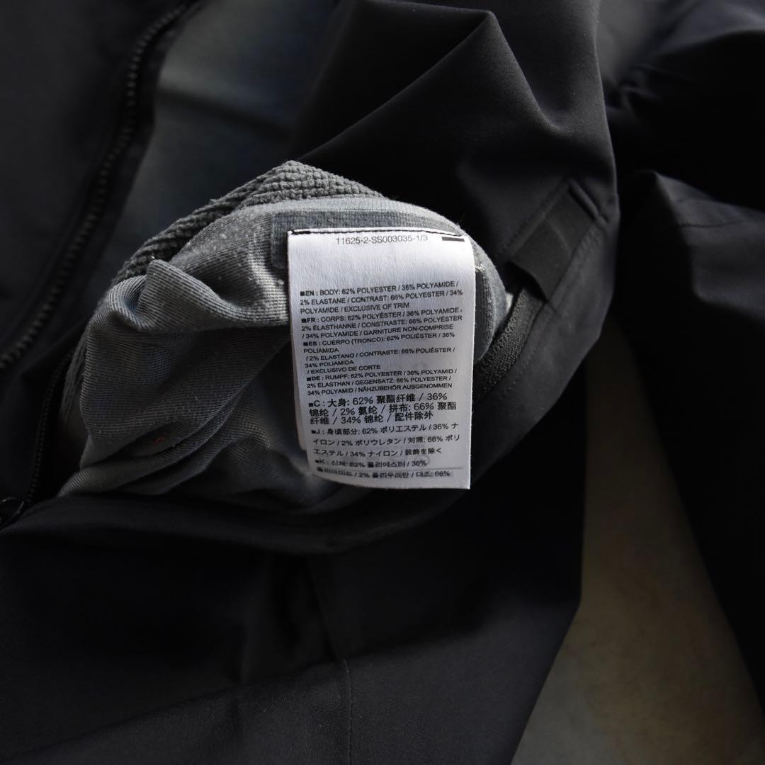 00s アークテリクス SOLANOソラノソフトシェルジャケット黒ブラックXL