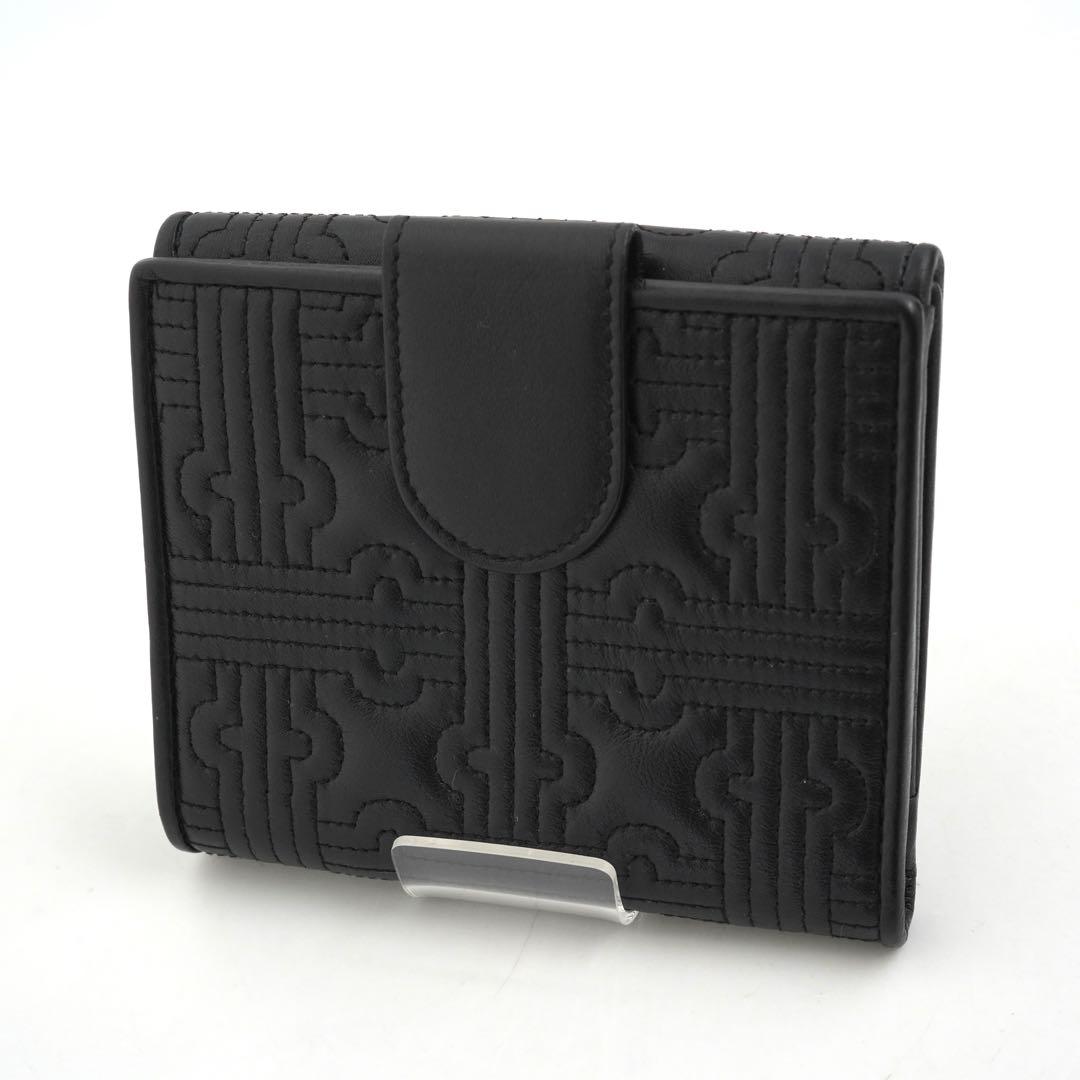 ✨未使用展示品✨　BVLGARI ミニ財布　パレンテシ　Parentesi 黒色