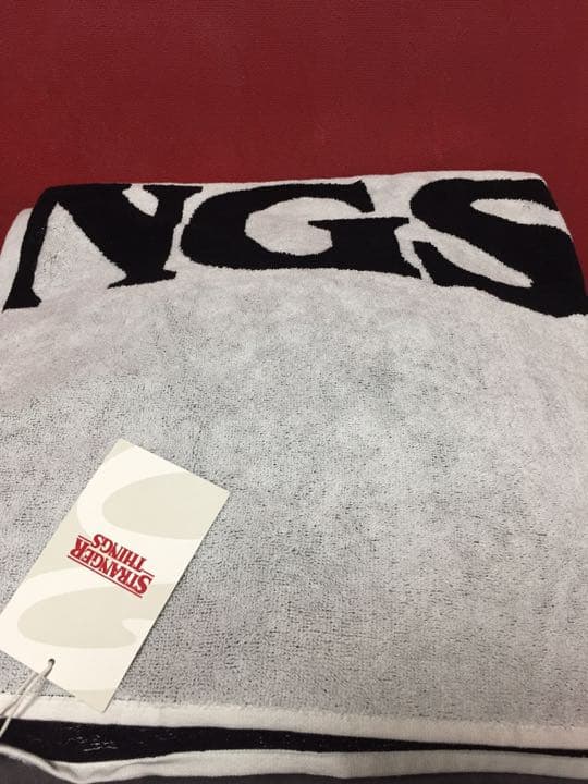 ストレンジャーシングス  コラボ バスタオル