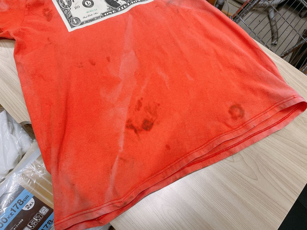 S*8様 Supreme dollar Tシャツ 送料無料 0111え3 E1