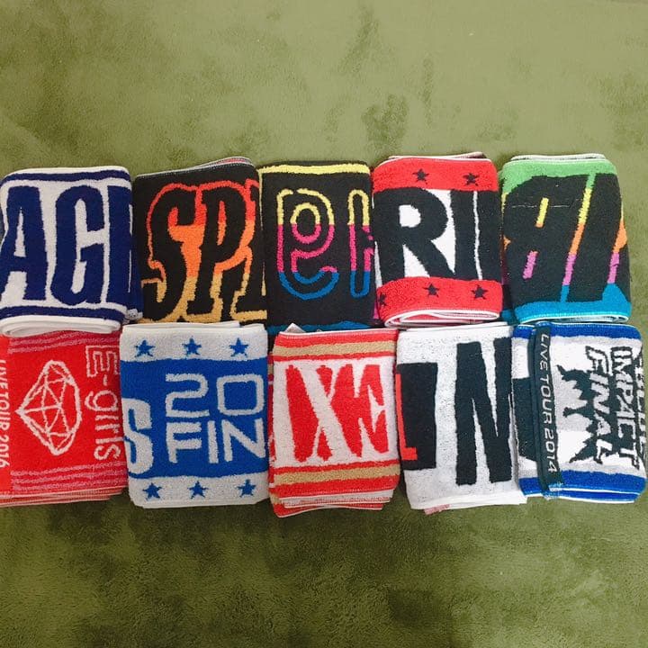 EXILE 三代目 GENE E-girls タオル