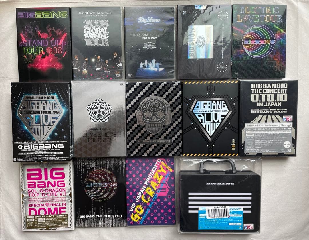 BIGBANG DVD まとめ売り　１４枚