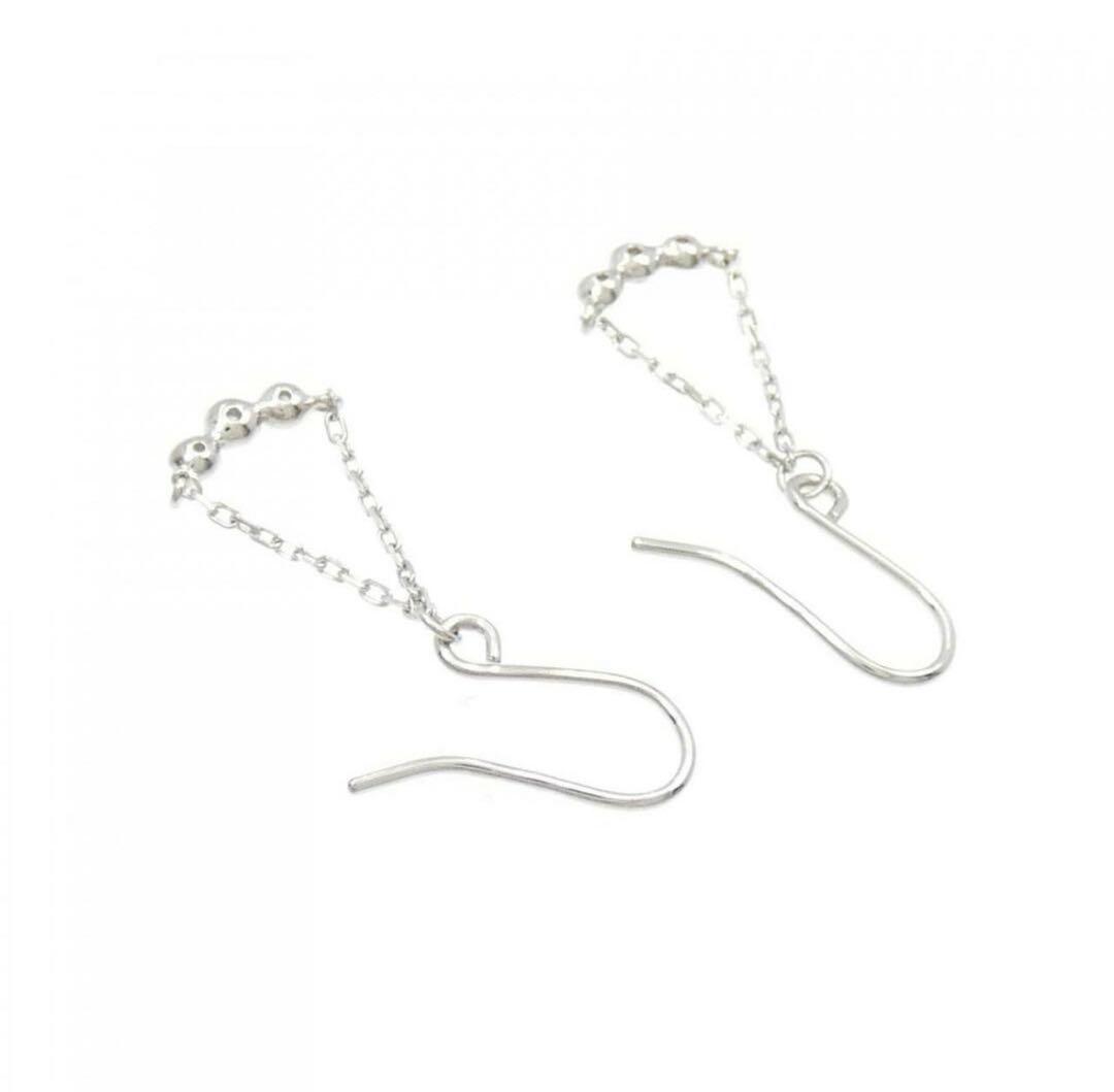 U&C Online Shop ☆4°C◎K18WGダイヤピアスヨンドシー