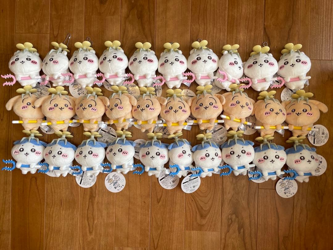 ちいかわ 公式 討伐マスコット ちいかわ ハチワレ うさぎ ぬいぐるみ 30個