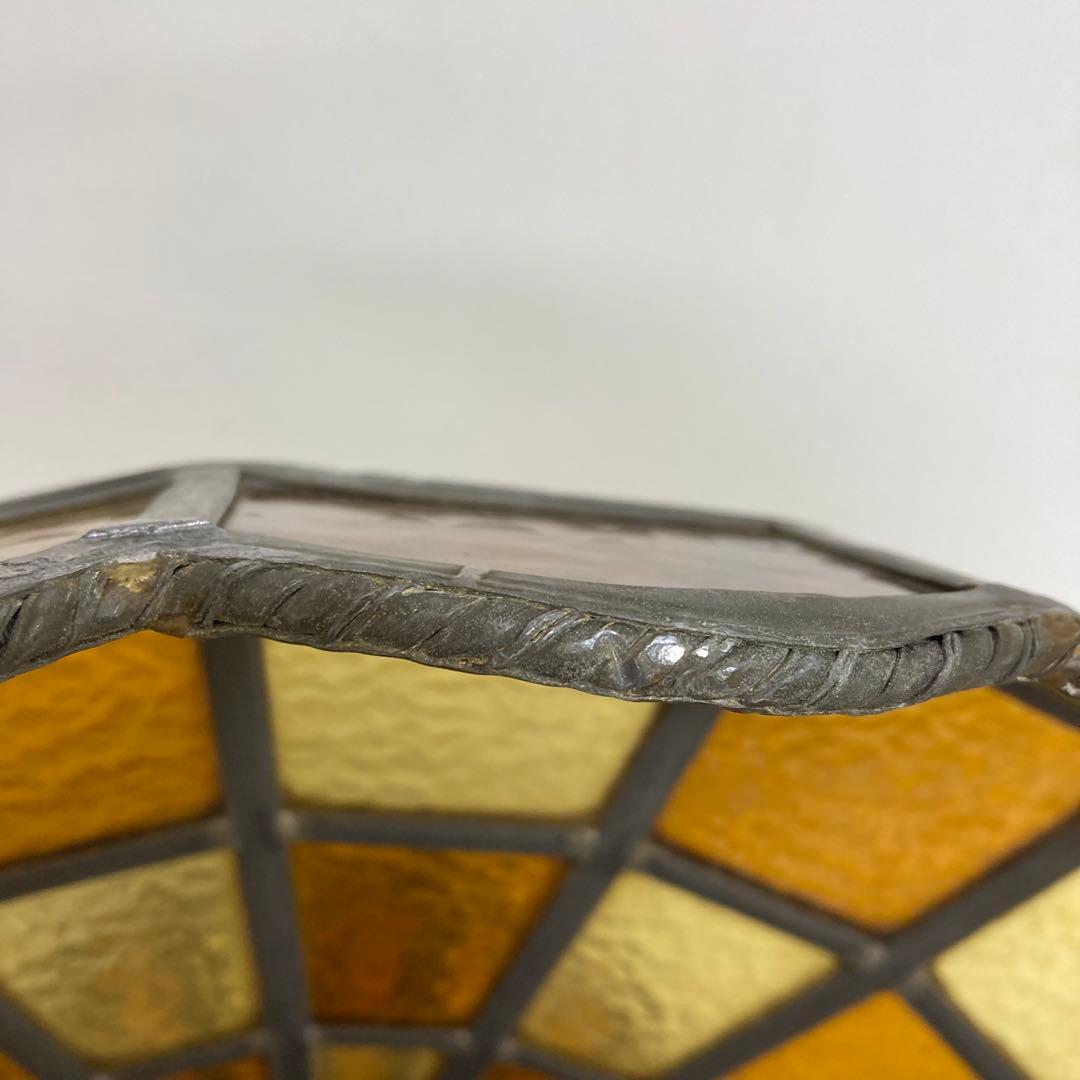 A280-53 アンティーク ステンドグラス吊り下げ照明器具 吊り下げランプ