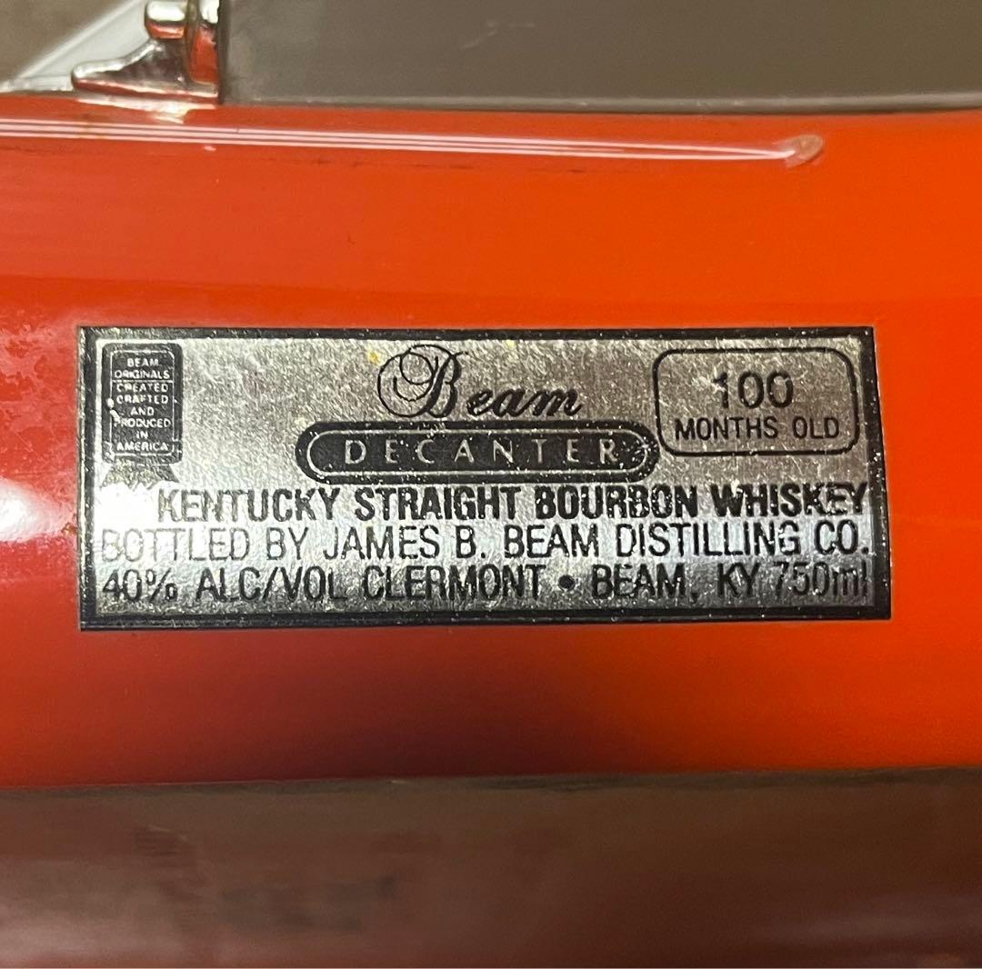 バーボンウイスキー　シボレーカマロSS陶器ボトル750ml 空き瓶