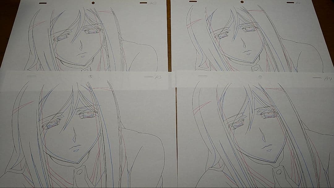 ひぐらしのなく頃に解　鷹野　直筆原画(動画)