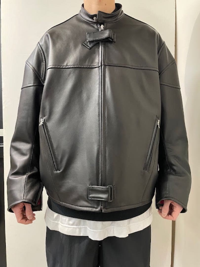 ジャケット・アウター & FUN HEAVY BIKER LEATHR stodja jieda