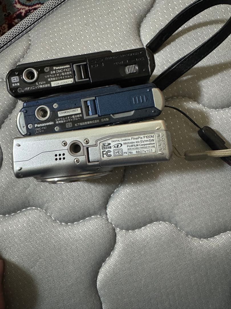 Fujifilm Finepix & Panasonic Lumix 3台セット