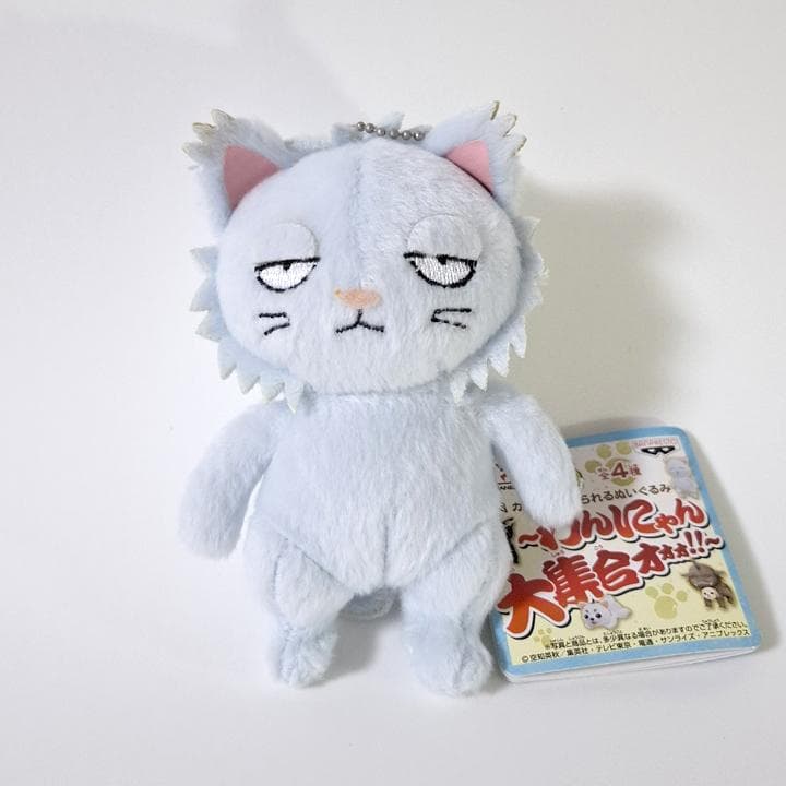 銀魂 わんにゃん大集合 銀時 桂 定春 いぬ ねこ ぬいぐるみ マスコット