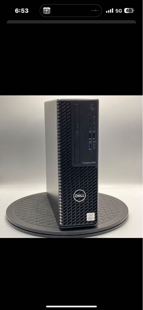 Windowsデスクトップ DELL Precision 3440 SFF i7-10700 win11