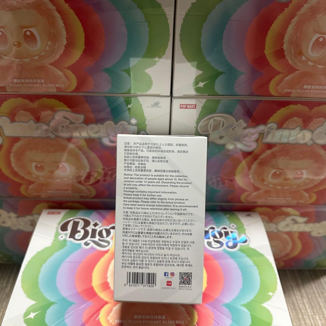 【正規品・未開封】 Labubu Big into Energy 6箱