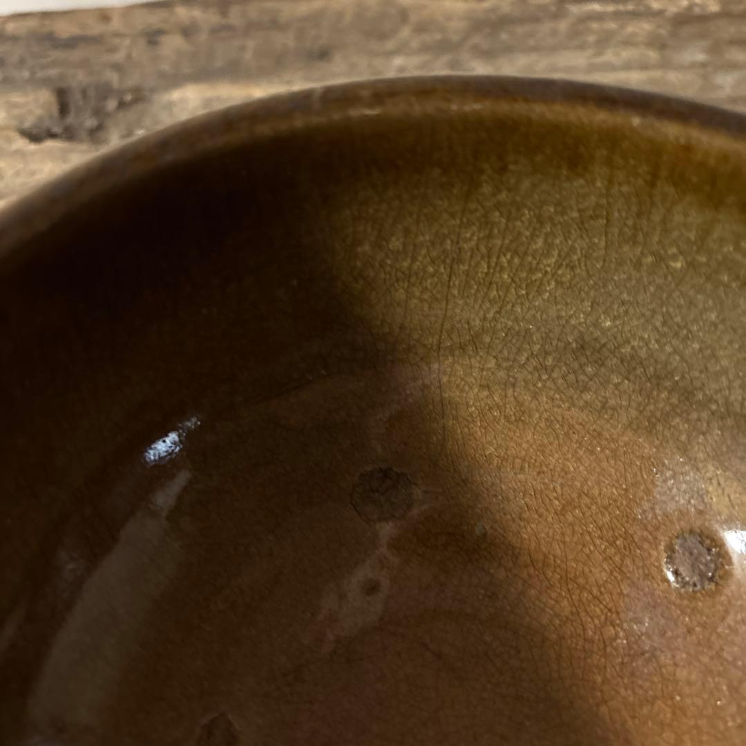 古い小砂焼片口　平清水　酒器　アンティーク　骨董　古民芸　検:白洲正子　李朝