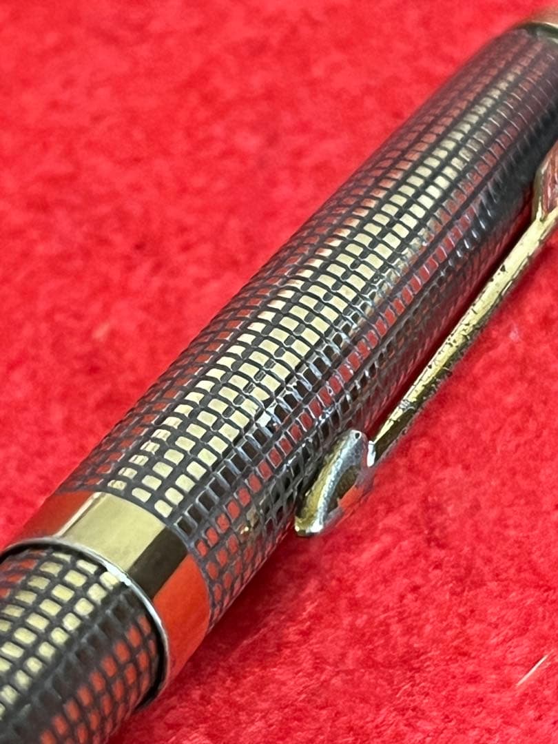 パーカー75ボールペン シズレ スターリングシルバー ❗️VERMEIL‼️貴重‼️
