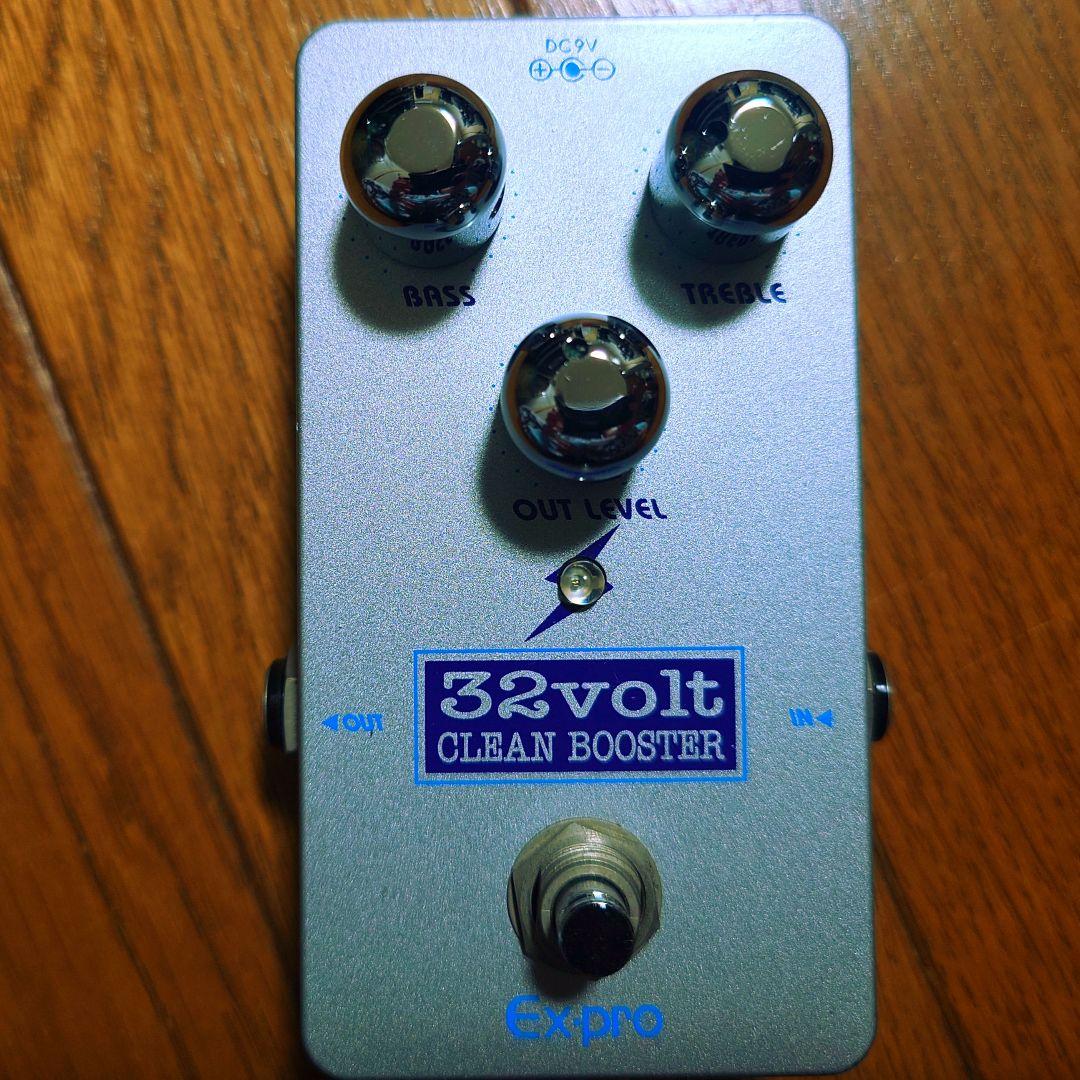 32volt CLEAN BOOSTER ギターエフェクター