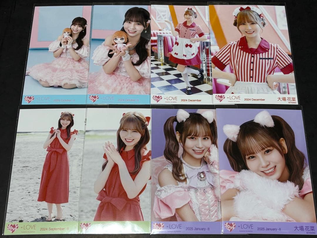 ち*と様 ＝LOVE イコラブ 生写真 大場花菜 まとめ売り 62枚