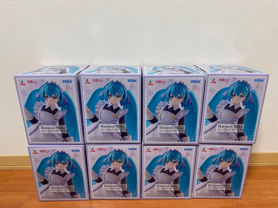 初音ミク Luminasta クラシカルメイド　フィギュア　8点