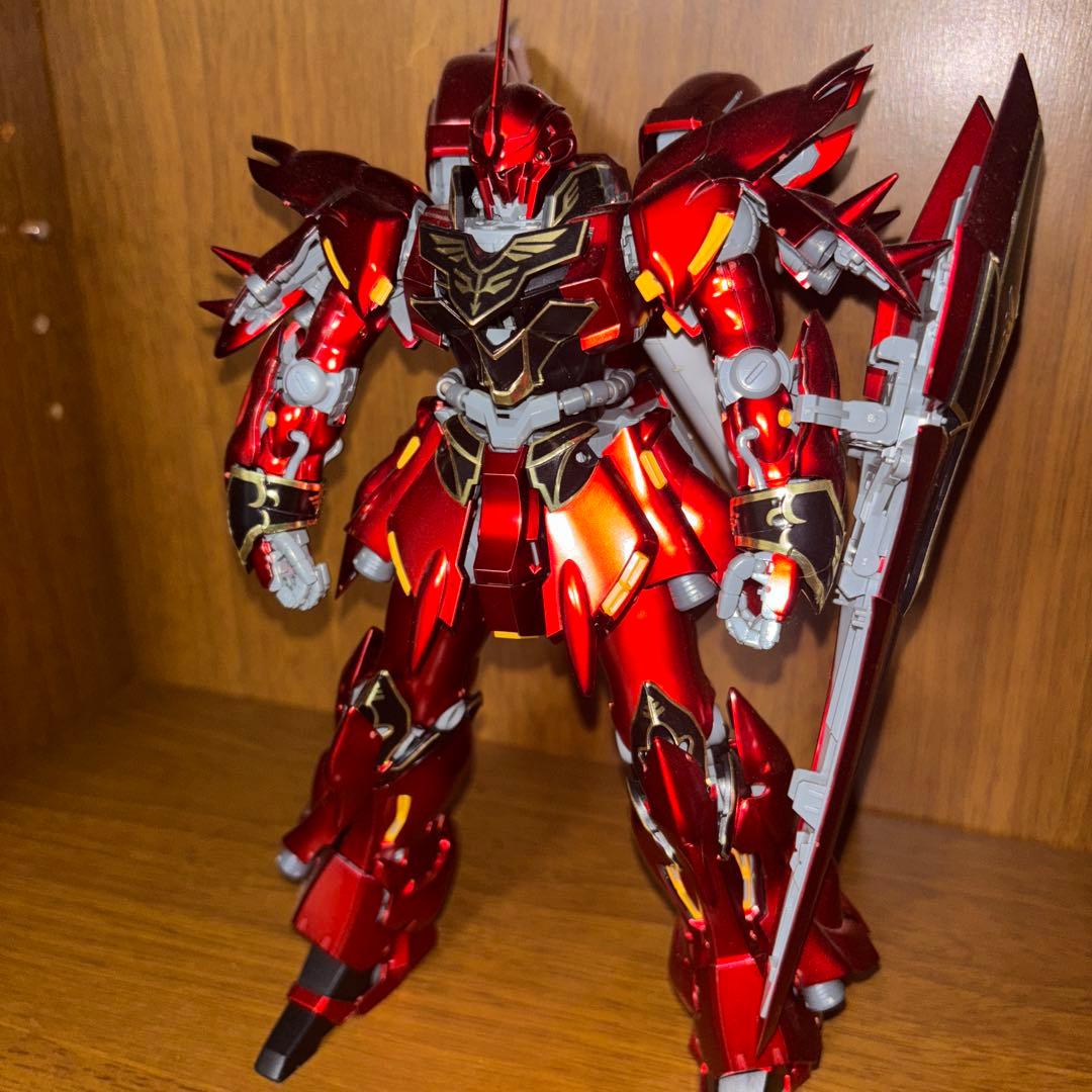 MG 1/100 MSN-06S シナンジュ Ver.Kaチタニウムフィニッシュ