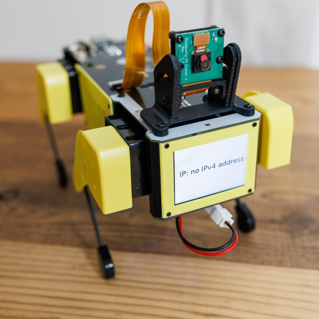 ChatGPT搭載 四足歩行ロボット犬Mini Pupper 2 愛称ミニぷぱ2