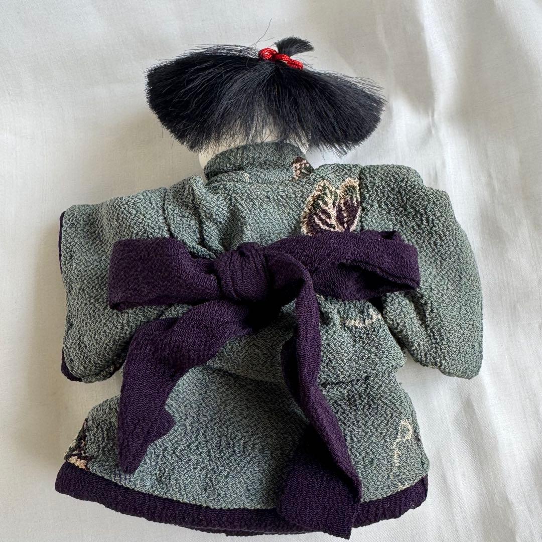 御所人形　わらべ男の子　身長12cm五代目光宝作　吉野光宝