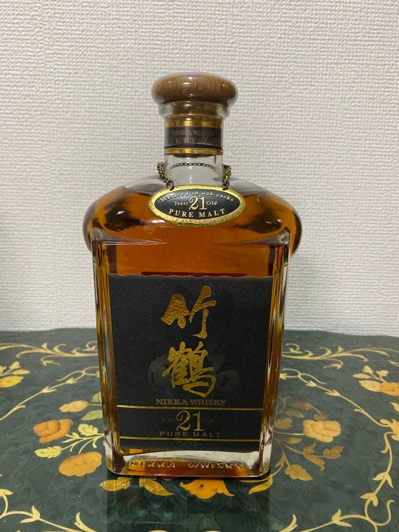 終売品　竹鶴 21年 ピュアモルトウイスキー