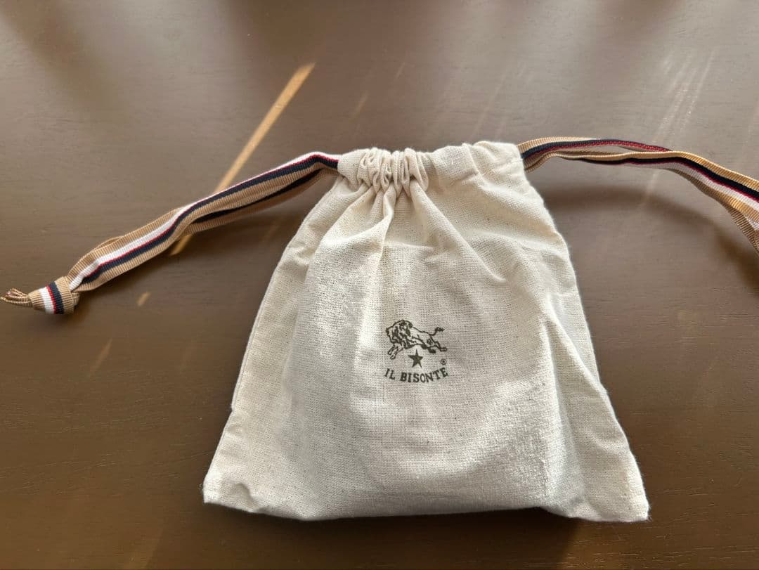 IL BISONTE 二つ折り財布 グレー SMW022