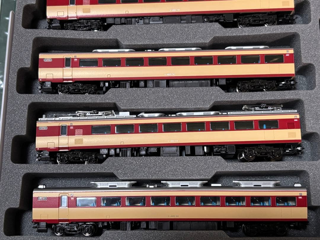 KATO 485系　初期型9両まとめて