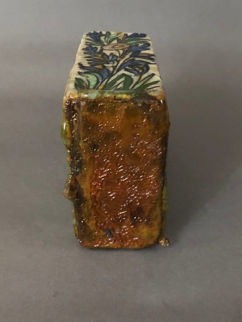 ペルシャ陶器　アンティーク壺　骨董