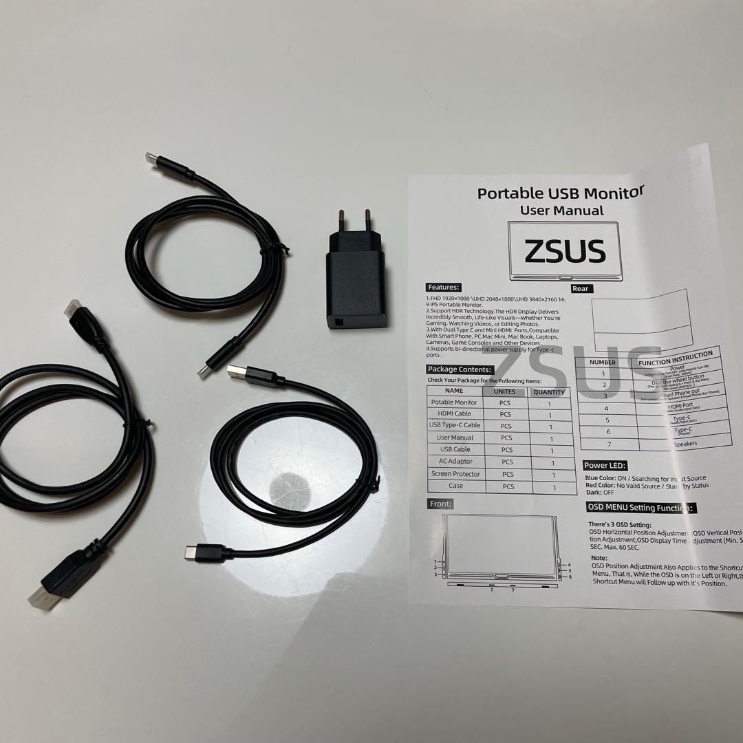 WQHD モバイルモニター 14インチ