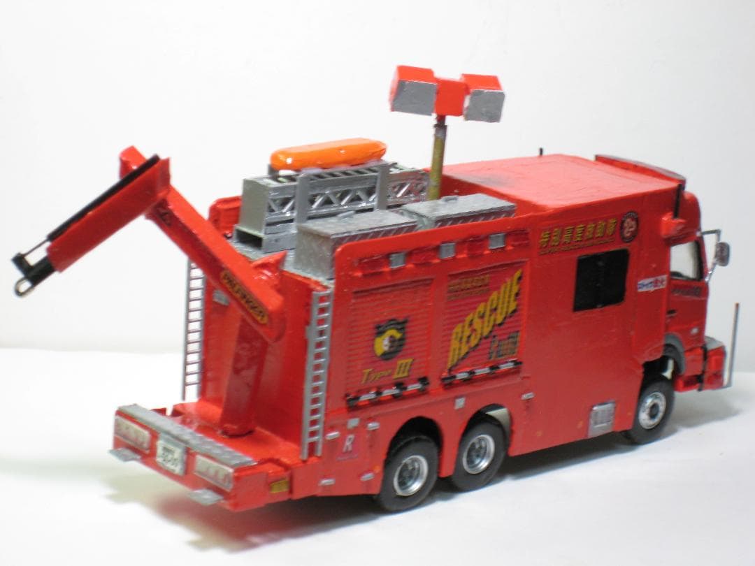 TINY　日野500(日本名プロフィア)改　特別高度救助隊大型救助工作車