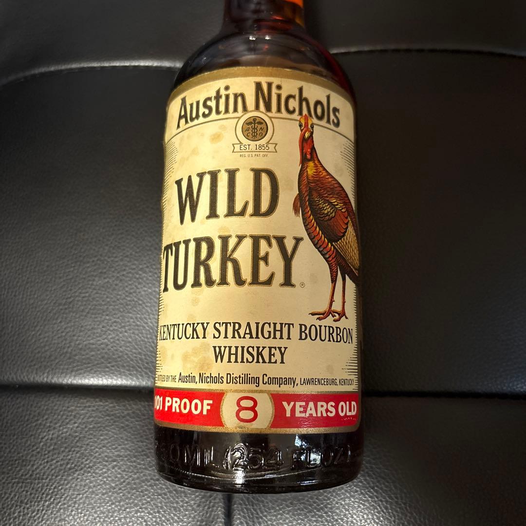 カ*ロ様 【未開栓】WILDTURKEY ワイルドターキー　8年　旧ラベル
