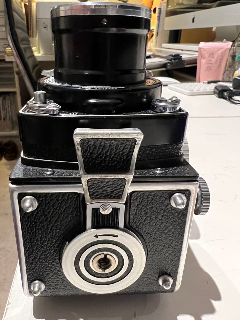 Rolleiflex ジャンク 二眼レフf＝135 部品取り。
