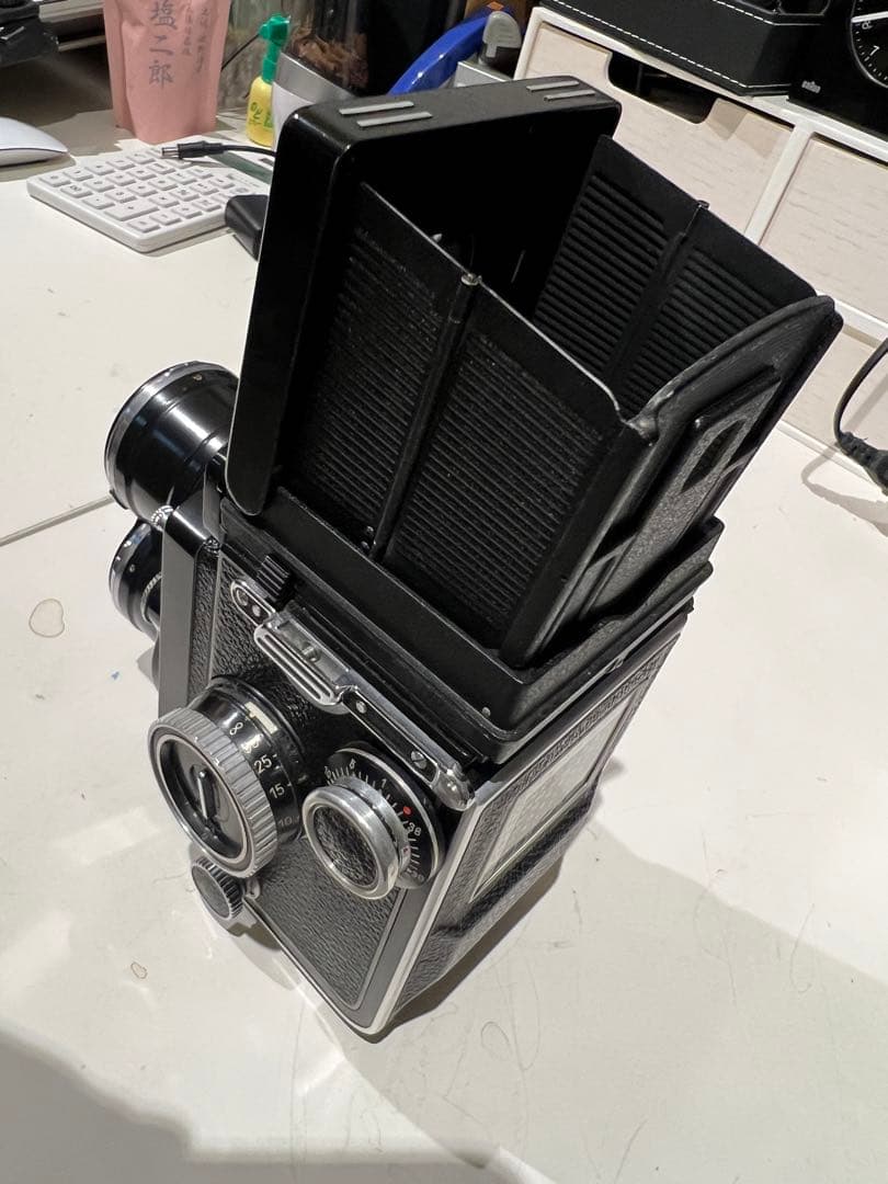 Rolleiflex ジャンク 二眼レフf＝135 部品取り。
