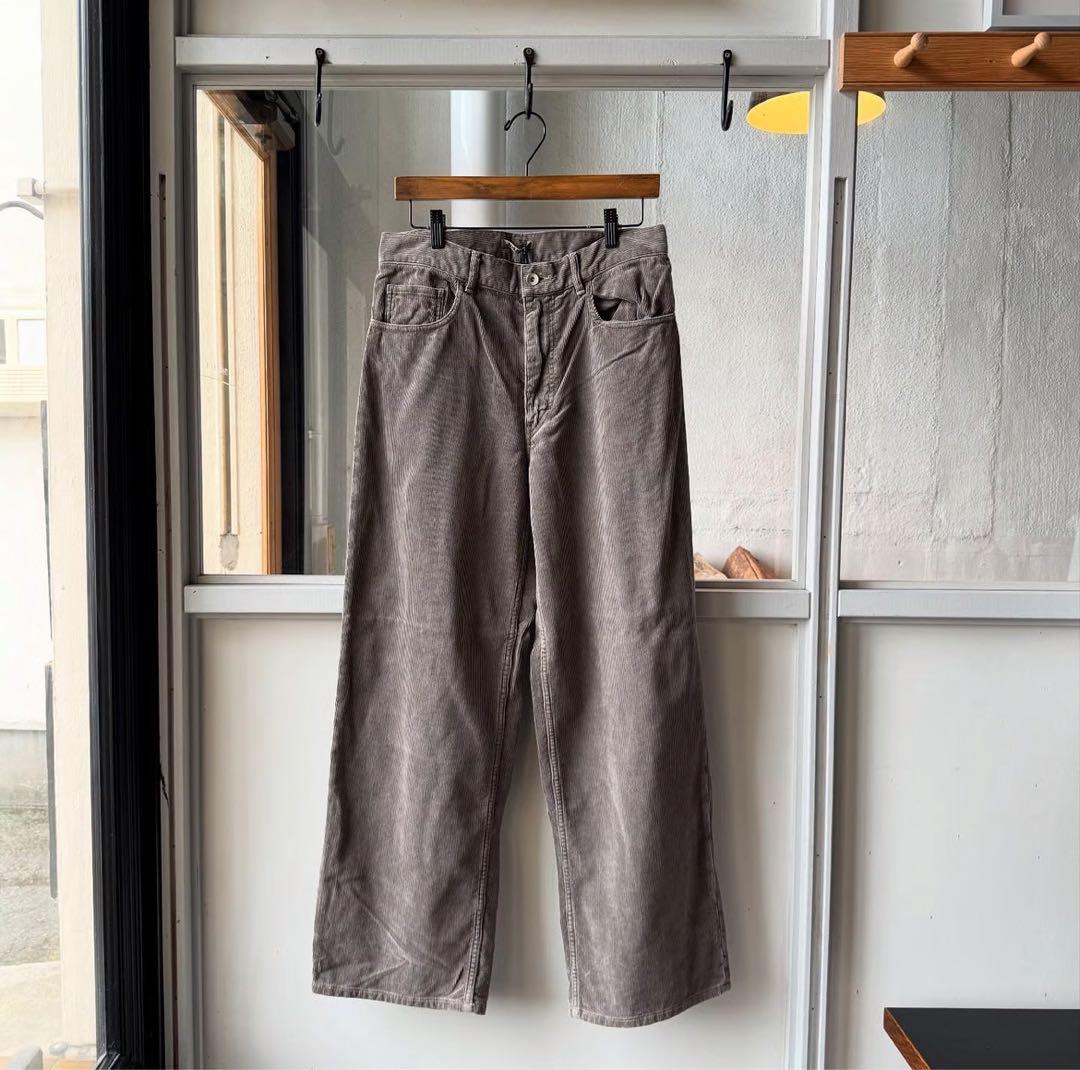パンツ 25AW PIGMENT DYED CORDUROY WIDE 5P PANTS