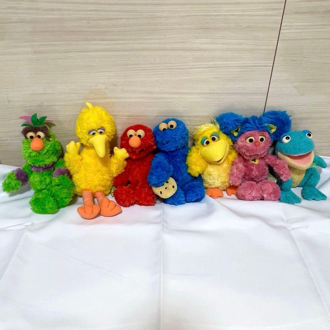 【大セール中】セサミストリート ぬいぐるみ 7点セット