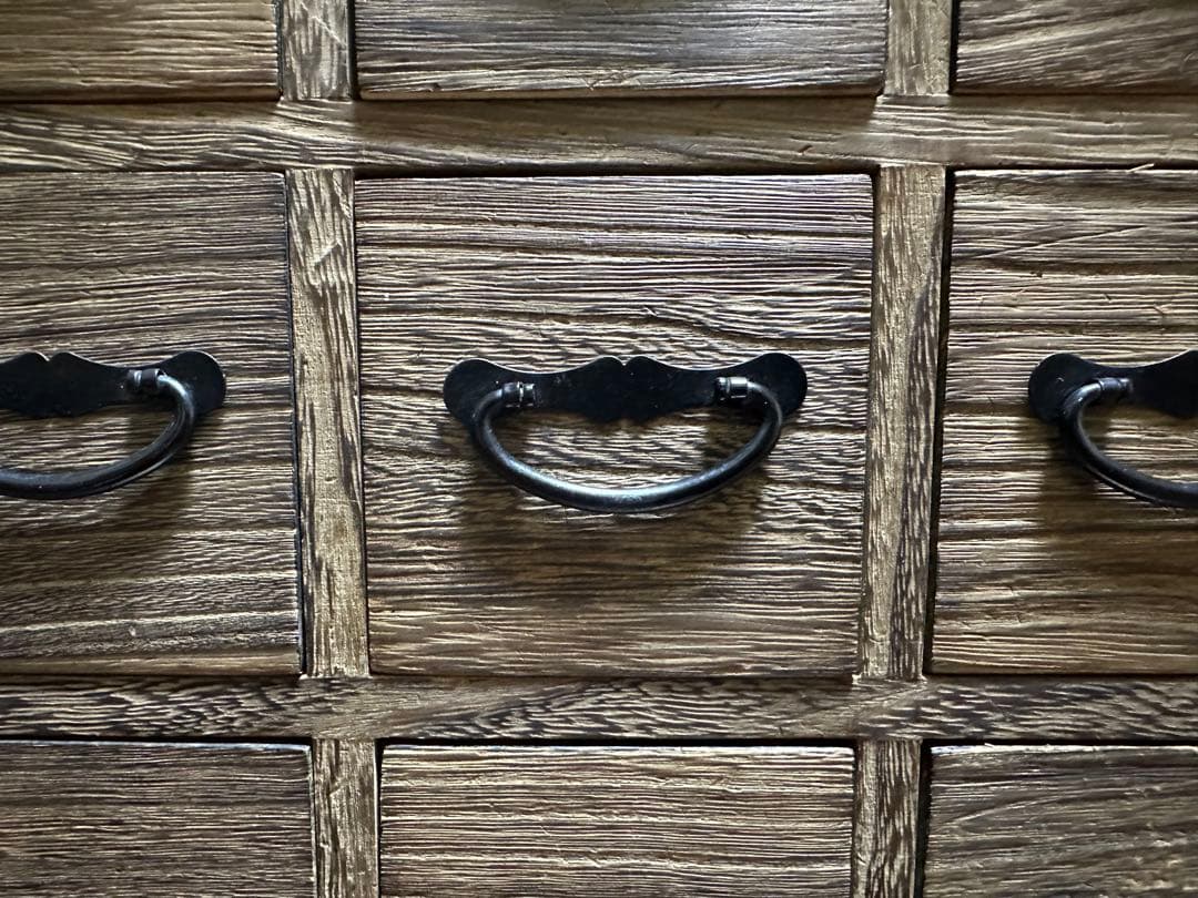 総桐造り　昭和レトロ　9杯小引き出し