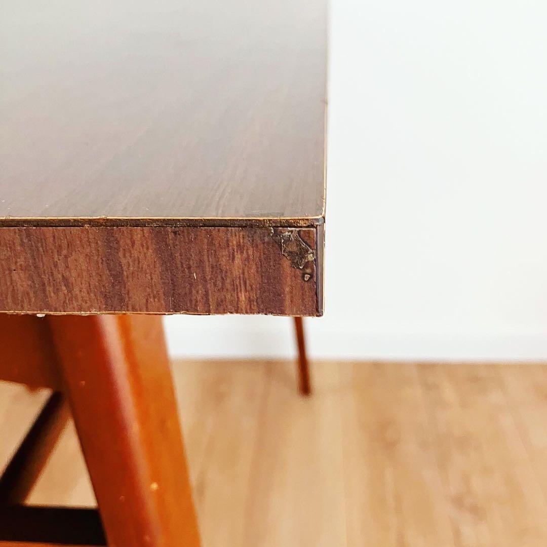 センターテーブル　古家具　昭和レトロ　デスク　古道具　ビンテージ