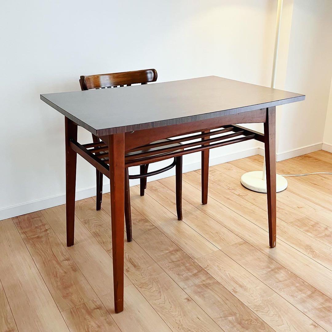 センターテーブル　古家具　昭和レトロ　デスク　古道具　ビンテージ