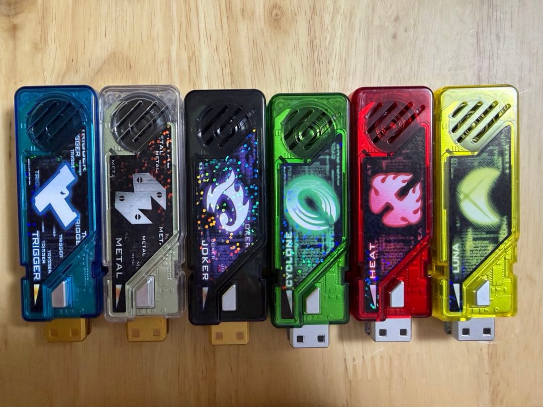 風CSMダブルドライバーver.2.0　ガイアメモリ6種